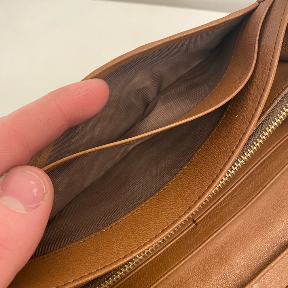 SOLD Brown Leather Prada Wallet - Picture 8 of 14